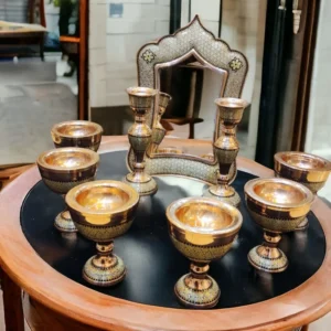 ست سفره هفت سین مس و خاتم