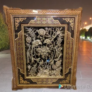 تابلو قلمزنی خاتم صلیبی طرح شلوغ