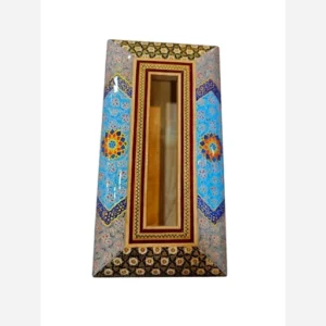 جعبه دستمال کاغذی خاتم+تذهیب