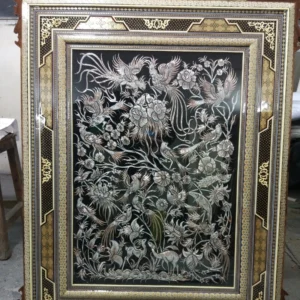 تابلو قلمزنی شیک خاتم اعلا16 سانت