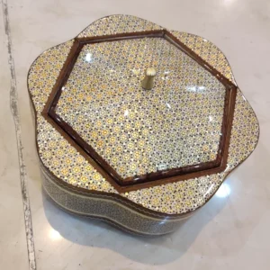 آجیل خوری (شکلات خوری) خاتم ریز سایز کوچک