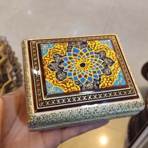 جعبه جواهرات خاتم اعلا سایز 12در 10