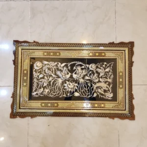 تابلو قلمزنی خاتم اعلا طرح قاب جدید