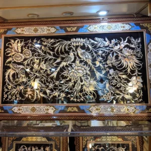 تابلو قلمزنی طرح اسلیمی(تذهیب)