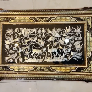 تابلو قلمزنی خاتم استخوانی