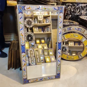 آینه قدی 90 در 50 مینیاتور خاتم