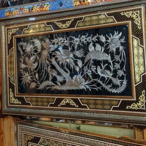 تابلو قلمزنی خاتم صلیبی 80 در 50