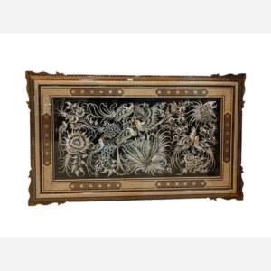 تابلو قلمزنی خاتم استخوانی اعلا 100در 60