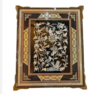 تابلو قلمزنی خاتم توپی 50 در 60