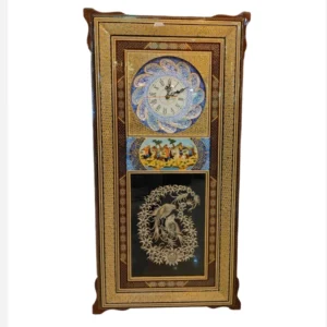 ساعت تلفیق 4 هنر ابعاد 90 در 45